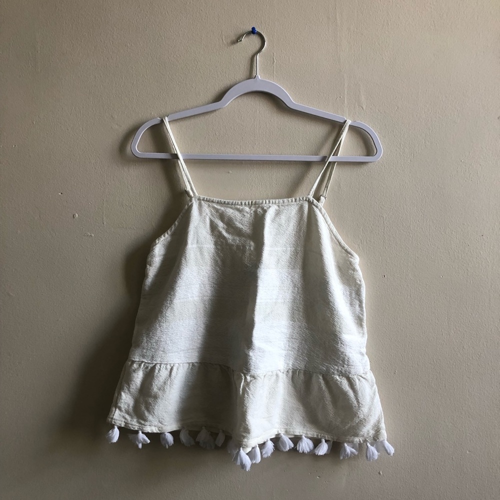 Pom-pom tank top